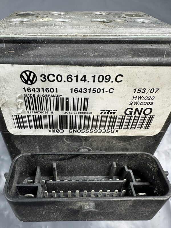 3c0614109c abs module brake system