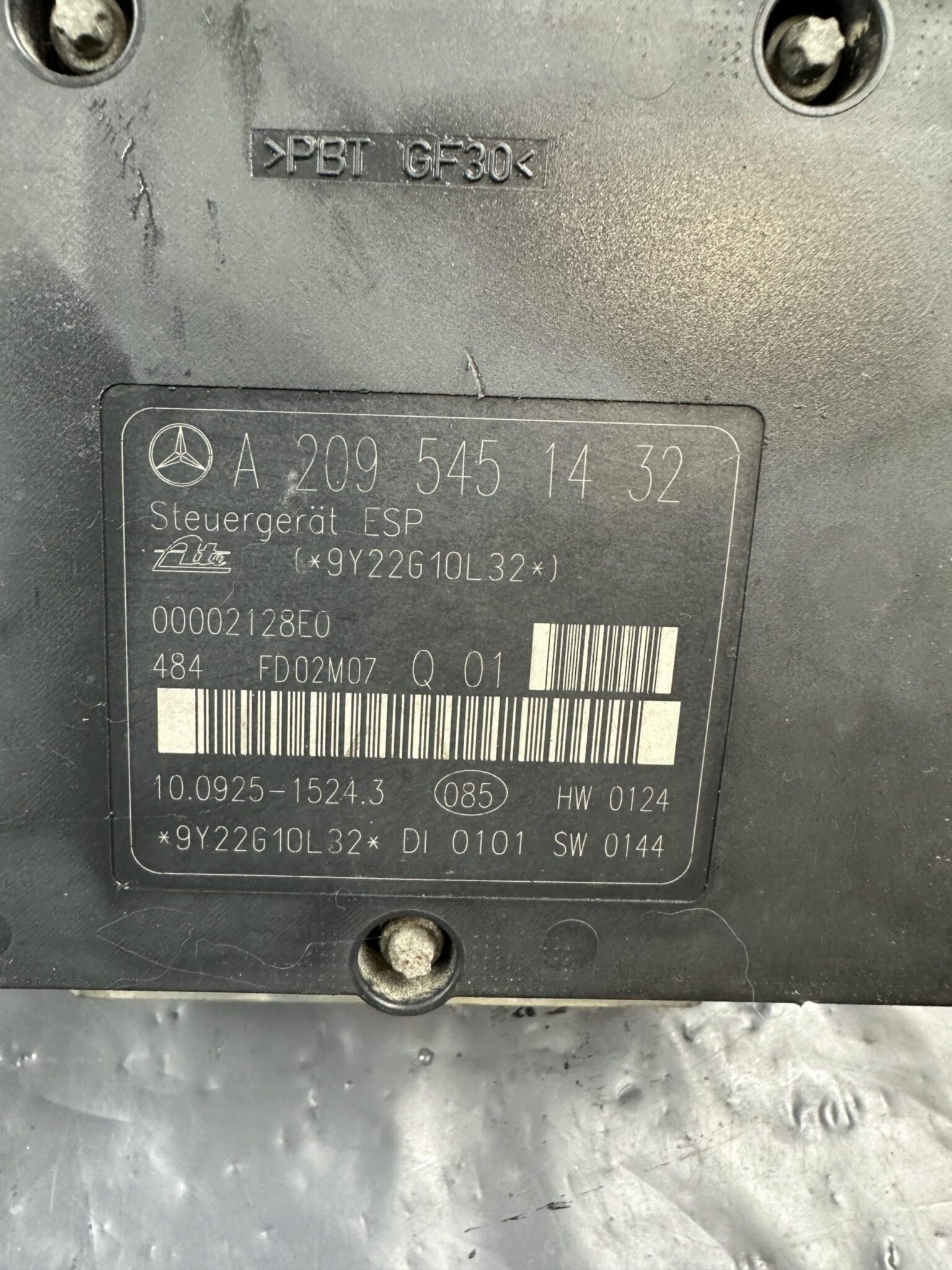 ABS-Pumpenmodul A2095451432 Mercedes-Benz
