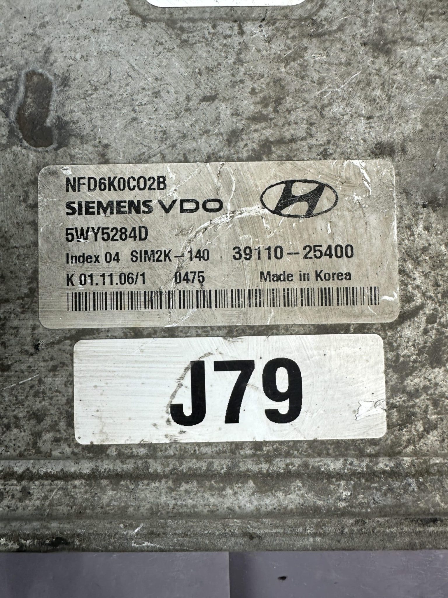 39110-25400 5WY5284D