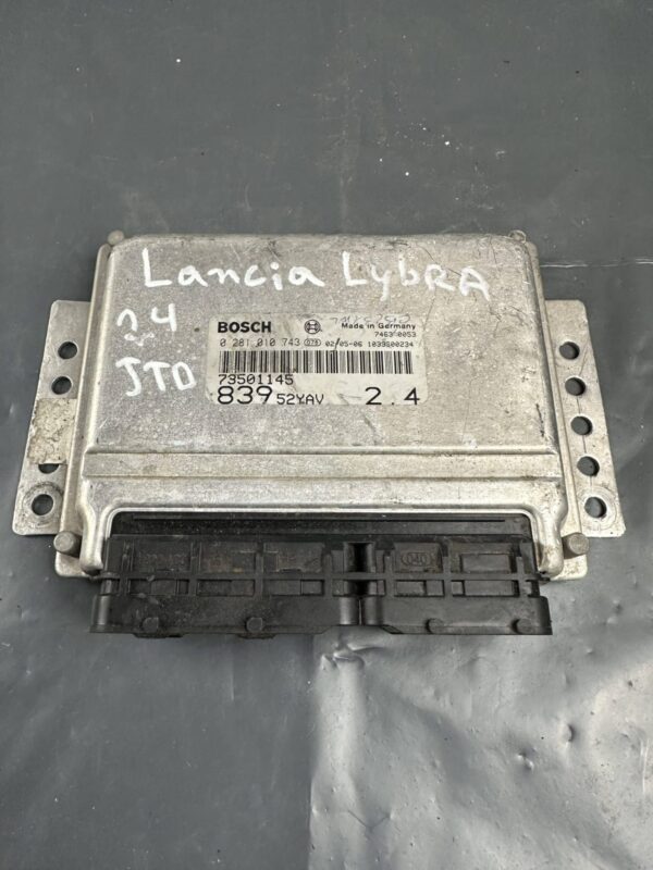 Engine ECU Control Module 0281010743 Lancia Lybra