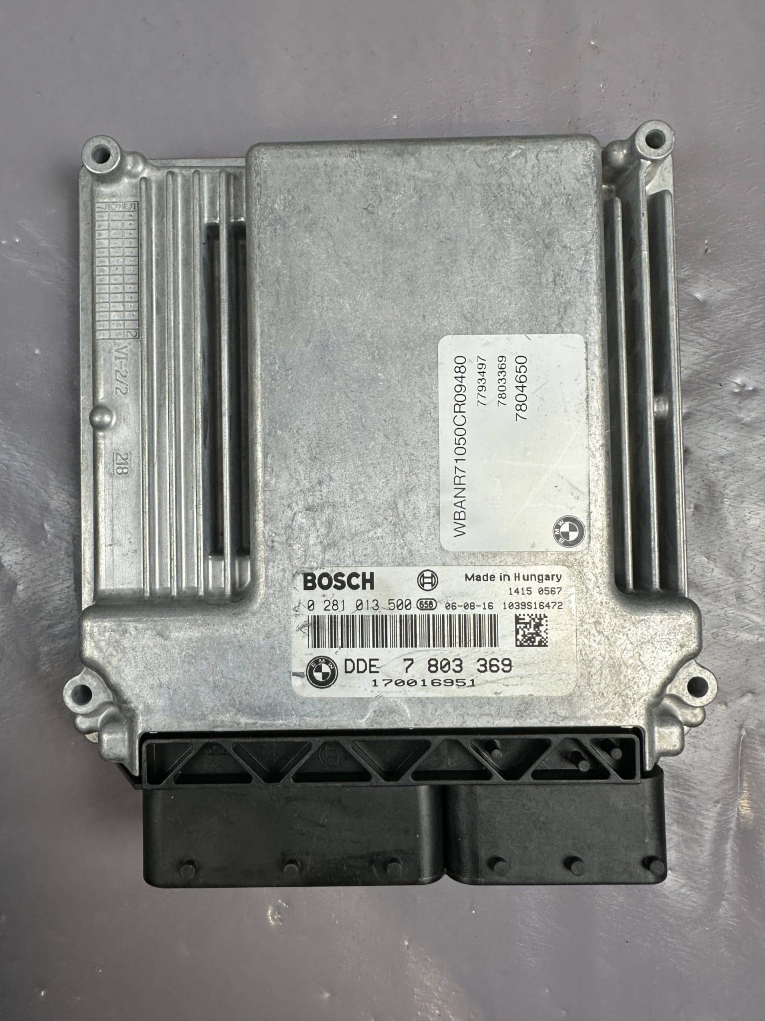 Engine ECU Control Module 7803369 BMW E60