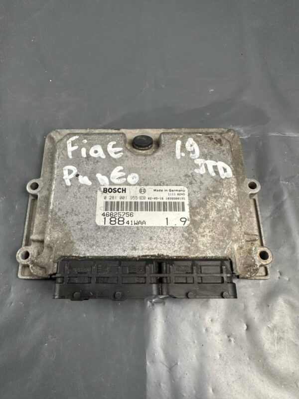 Engine ECU Control Module 0281001955 Fiat Punto
