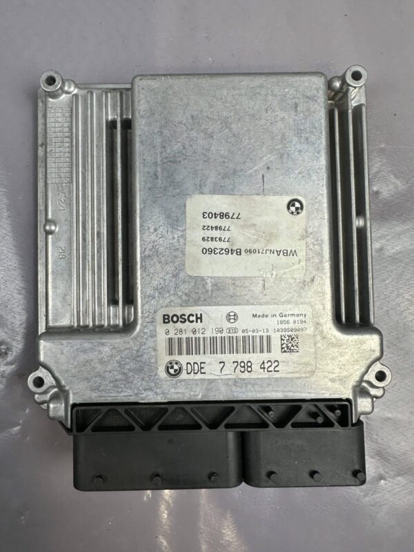 Engine ECU Control Module 7798422 BMW E60