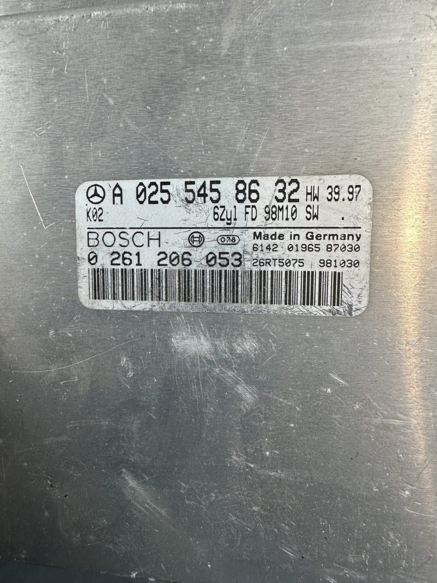 A0255458632 Mercedes-Benz W211