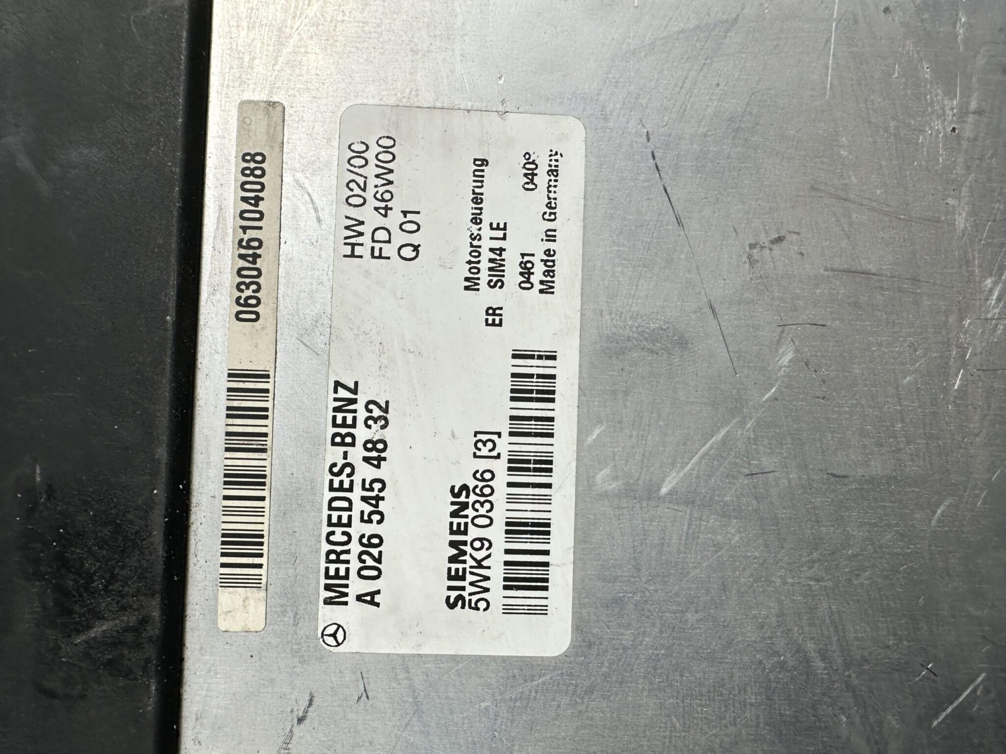 A0265454832 Mercedes-Benz W208