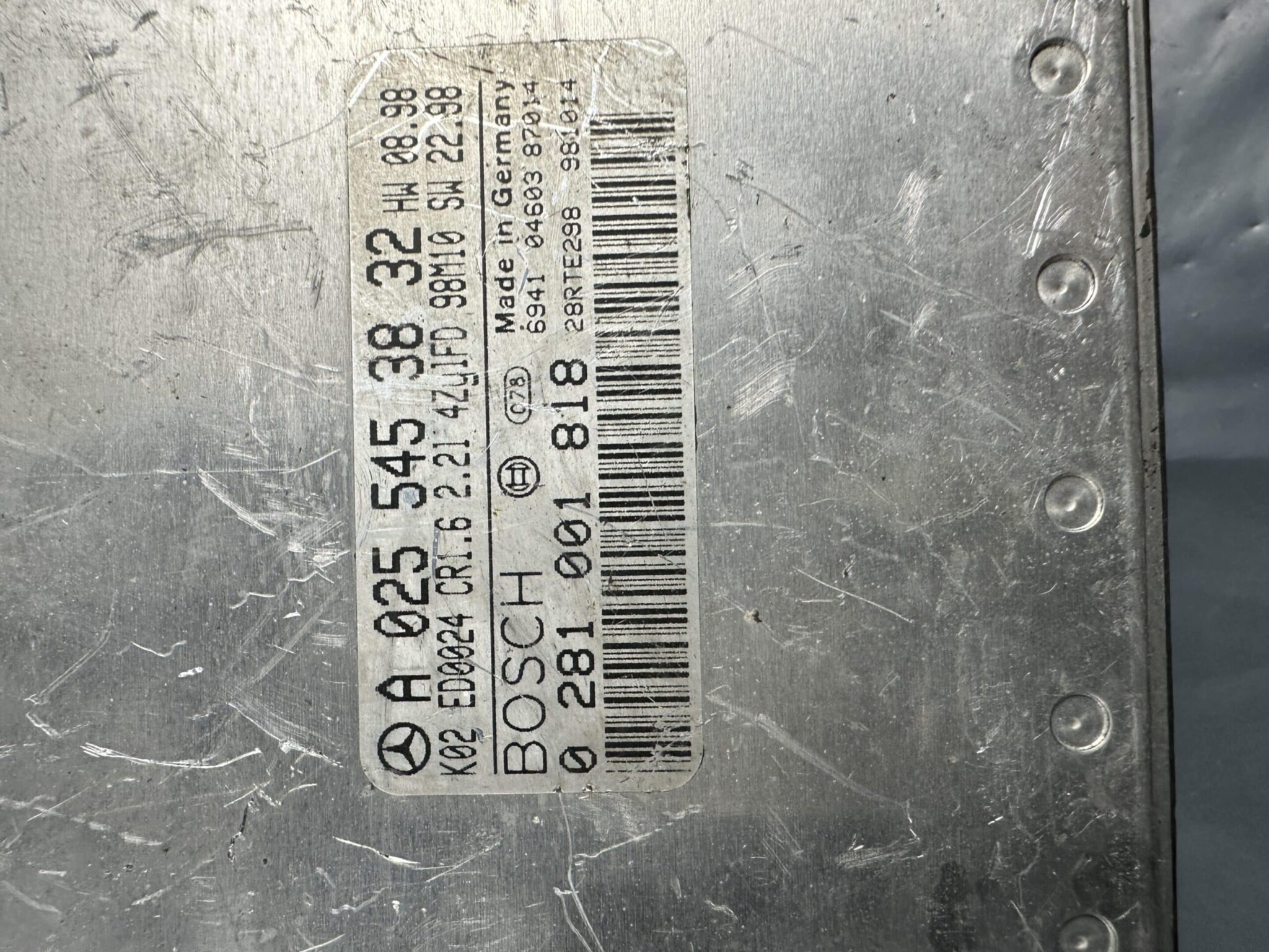 0255453832 Mercedes-Benz W202
