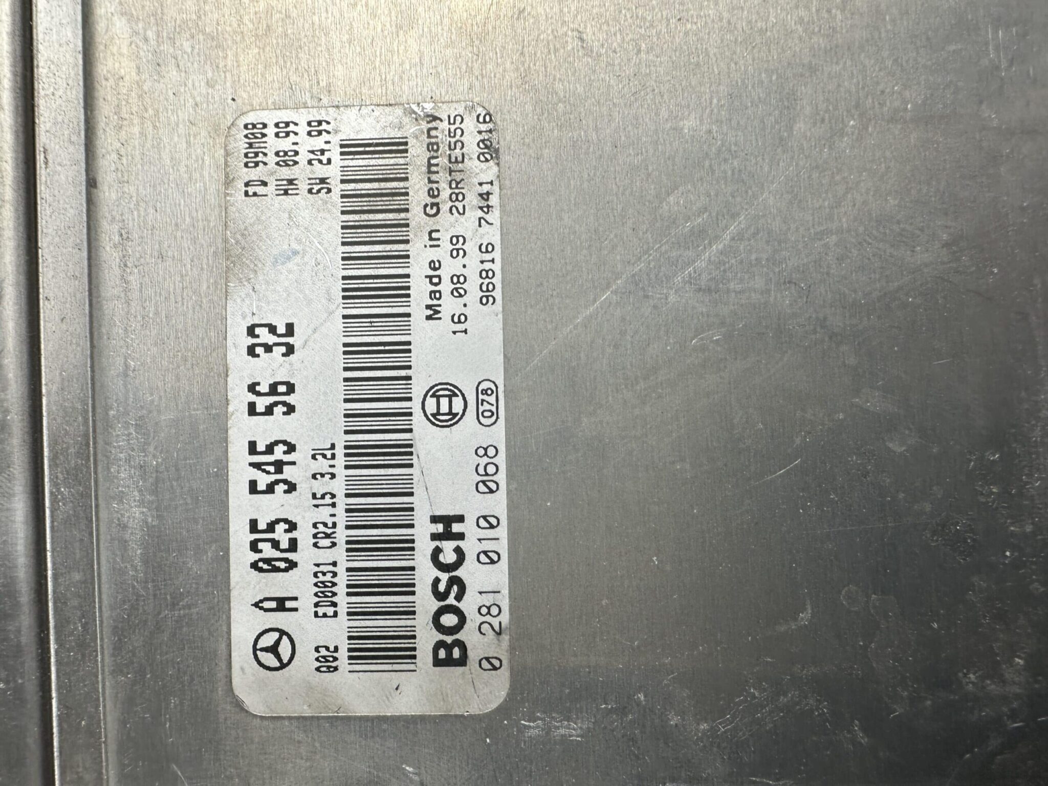 A0255455632 Mercedes-Benz W210