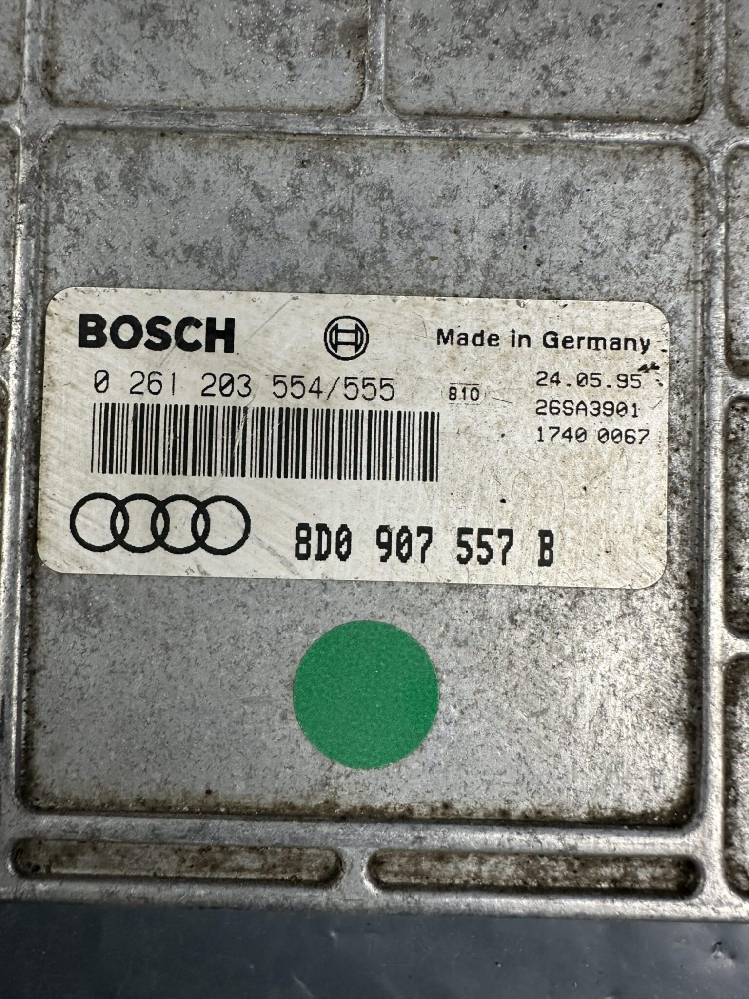 8D0907557B Audi A4 B5 Układ sterowania silnika