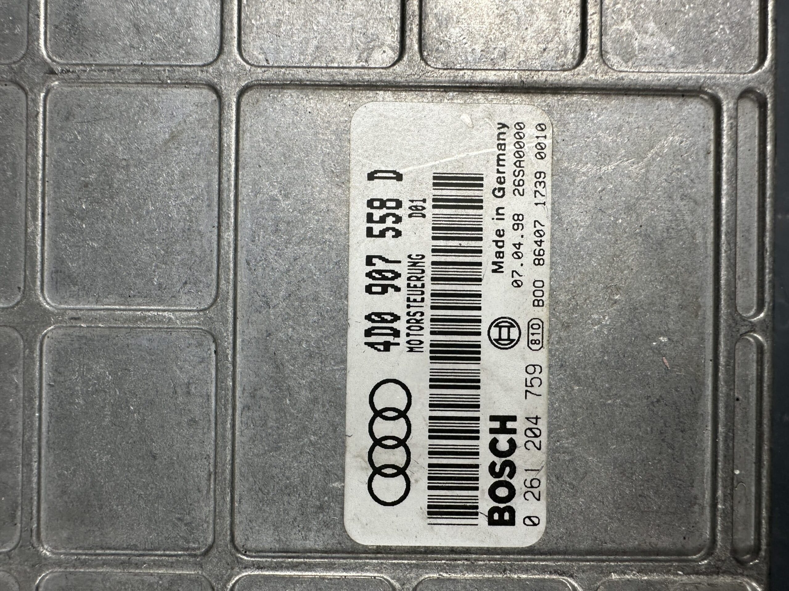 4D0907558D Audi A8 D2 Engine ECU