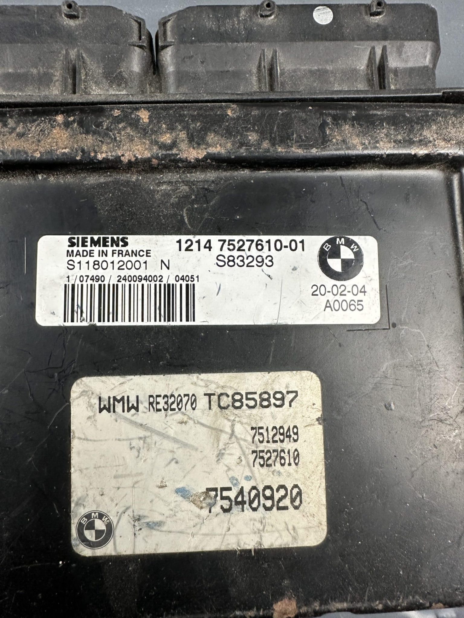 Engine ECU Control Module 7527610-01