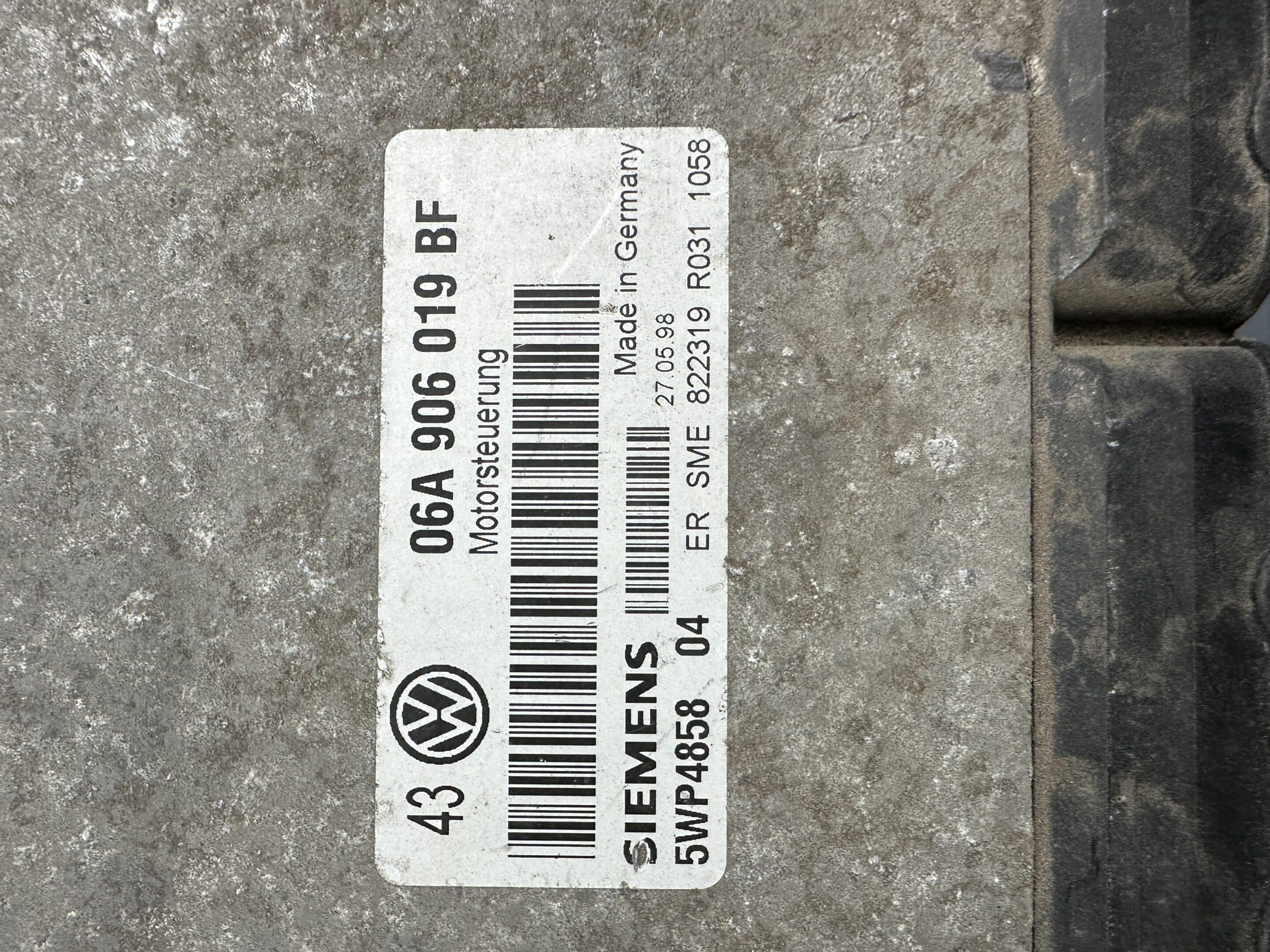 06A906019BF VW Volkswagen Engine ECU