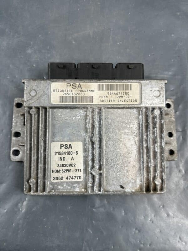 21584180-6 84820V02 Citroen, Peugeot Engine ECU