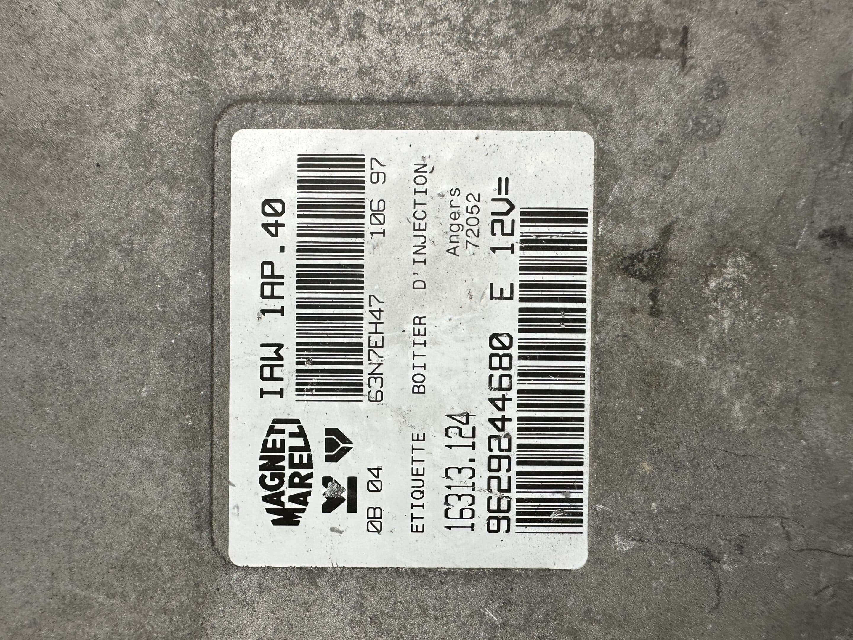 IAW1AP.40 Magneti Marelli Citroen Peugeot Engine ECU
