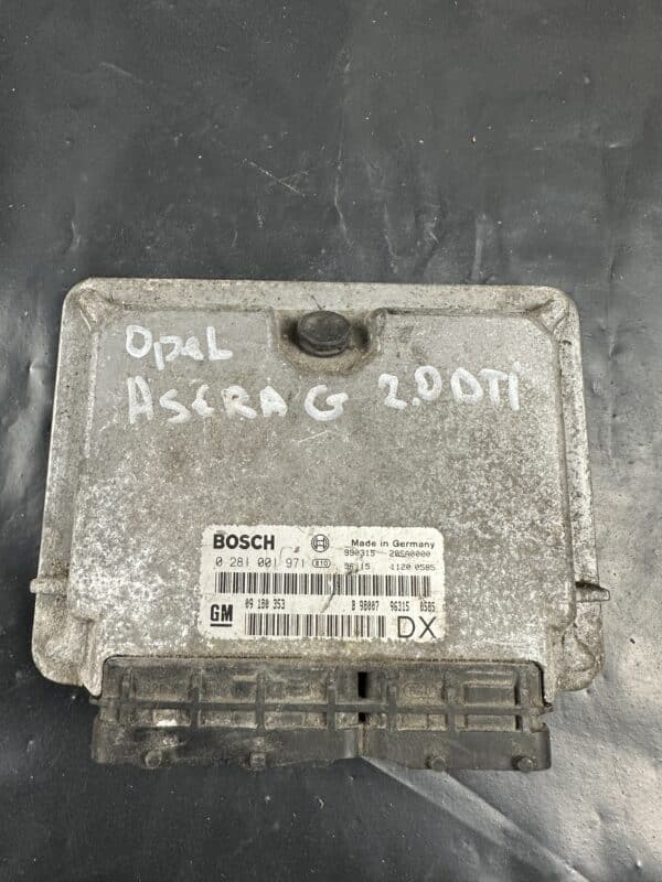 0281001971 DX Opel ASTRA G Sterownik Silnika ECU