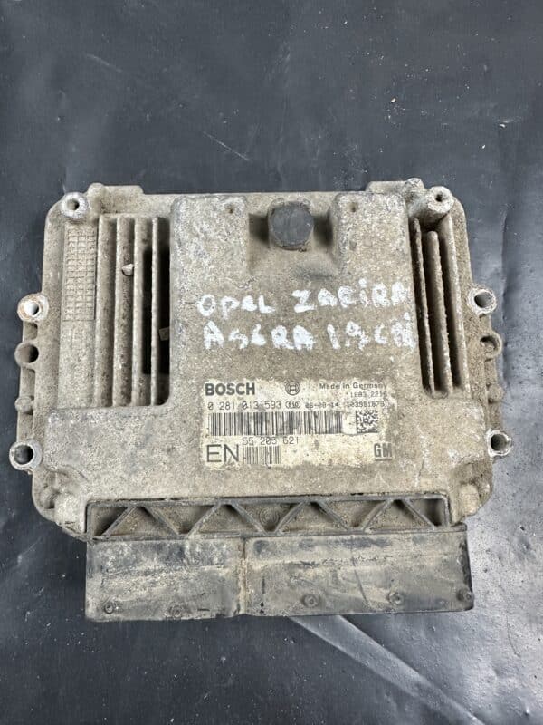 0281013593 EN Opel Zafira B Engine Ecu