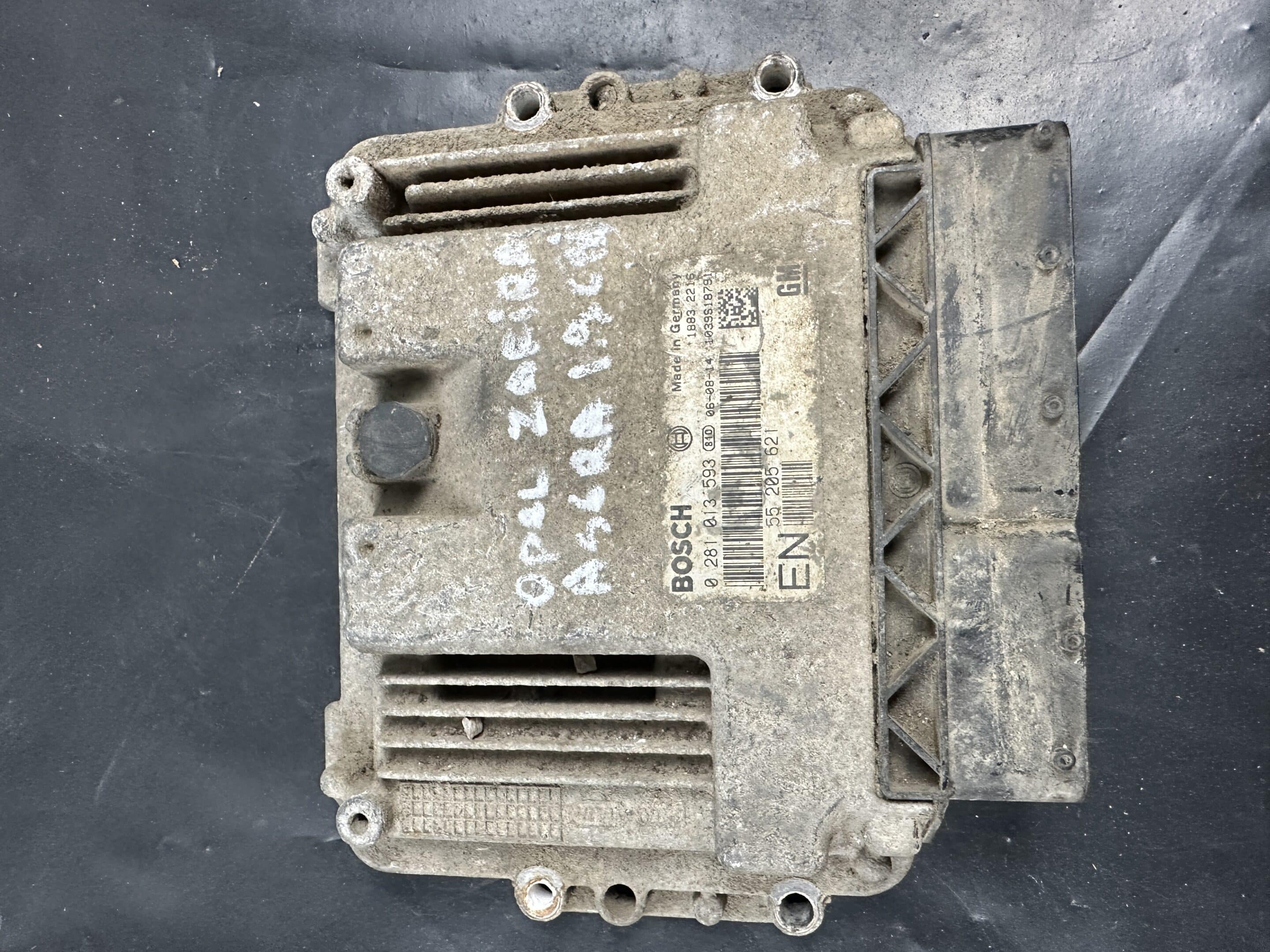 0281013593 EN Opel Zafira B Engine Ecu