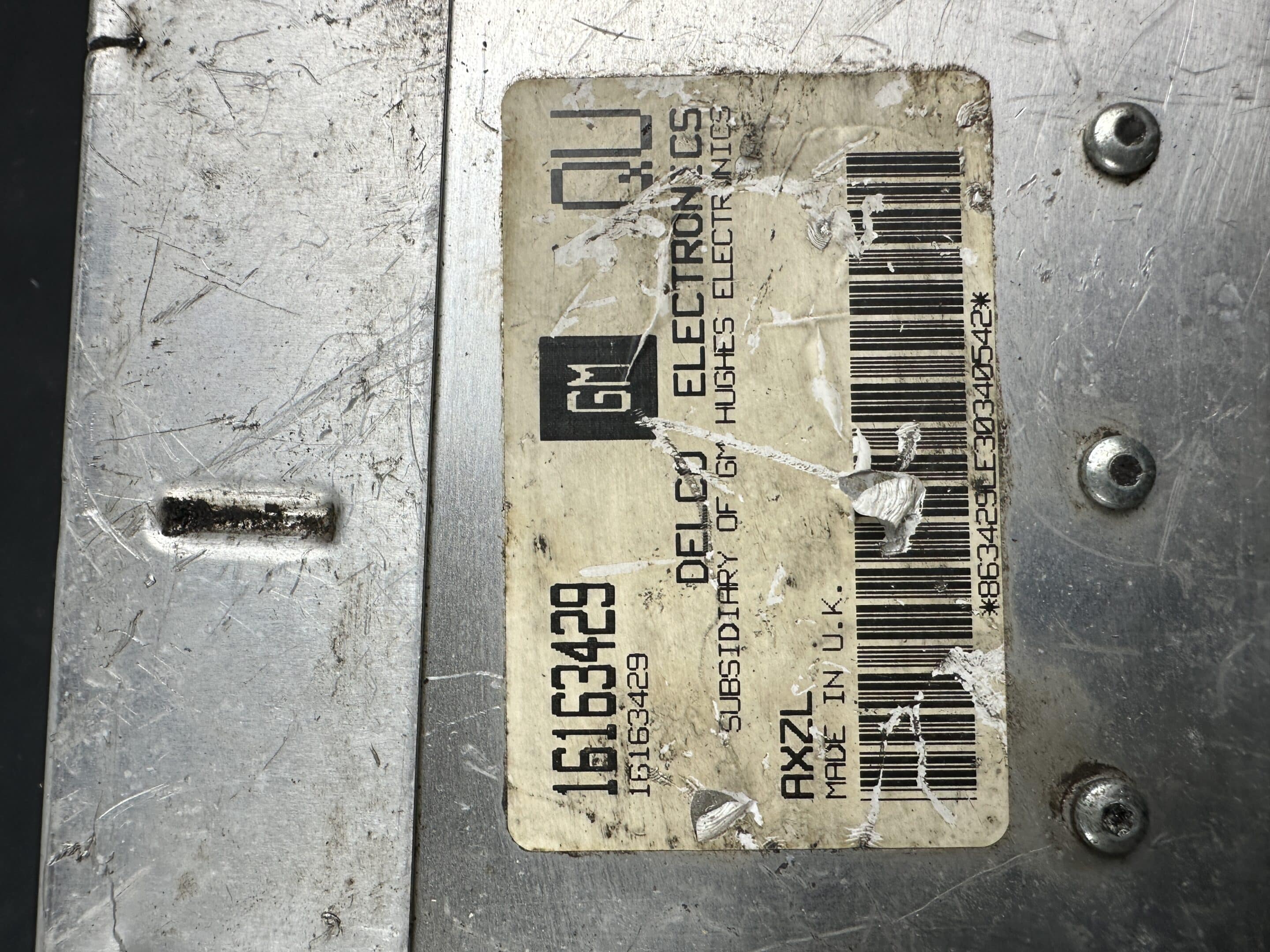 16163429 QU Opel CORSA B Engine Ecu