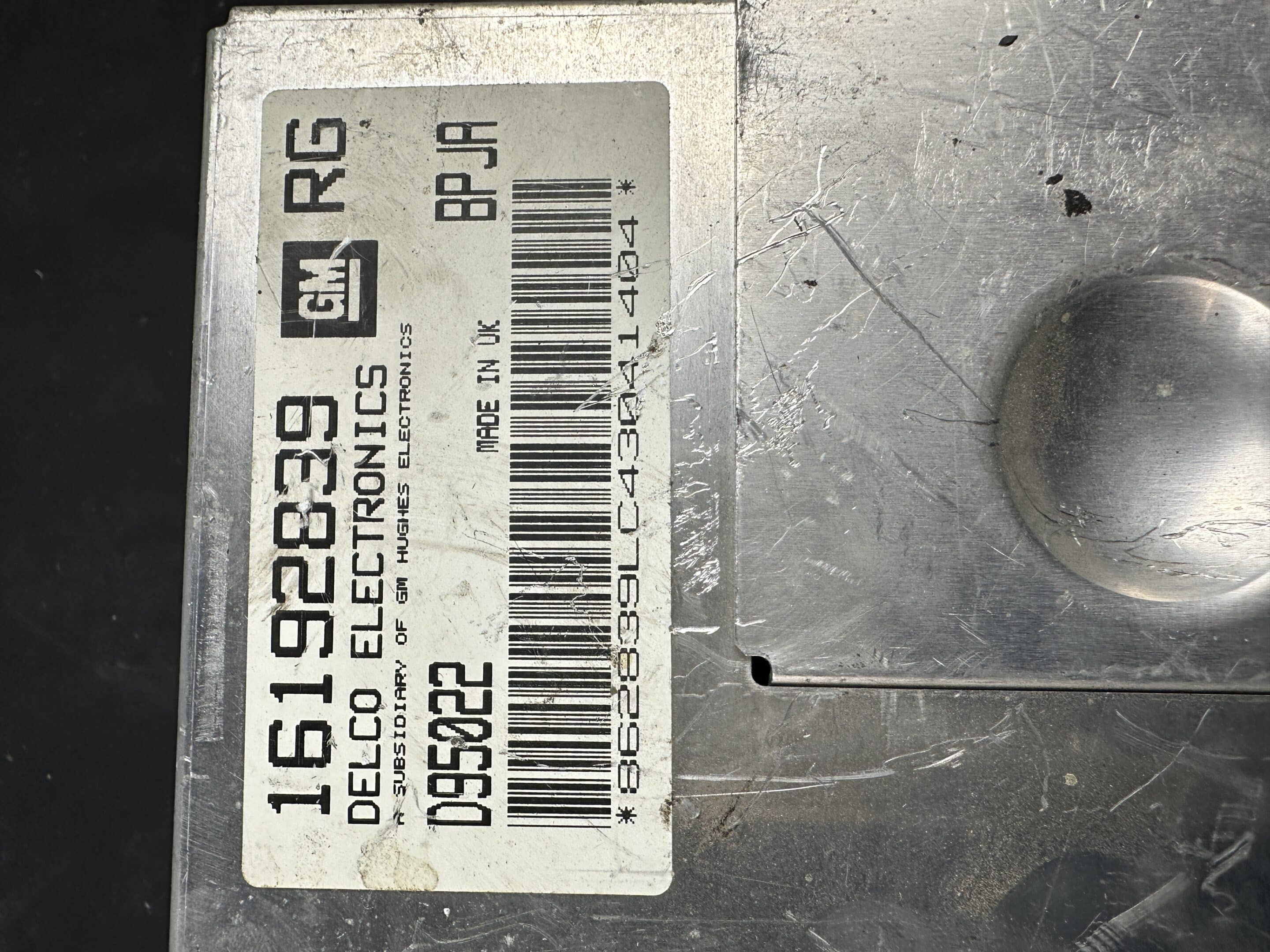 16192839 RG Opel ASTRA F Engine Ecu