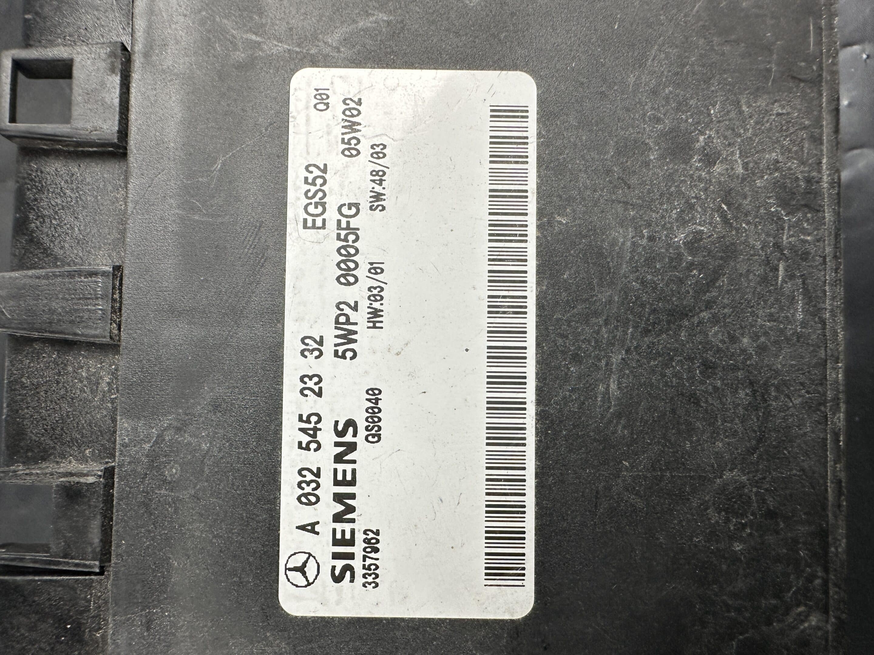 A0325452332 Mercedes-Benz W209 Automatic Transmission ECU