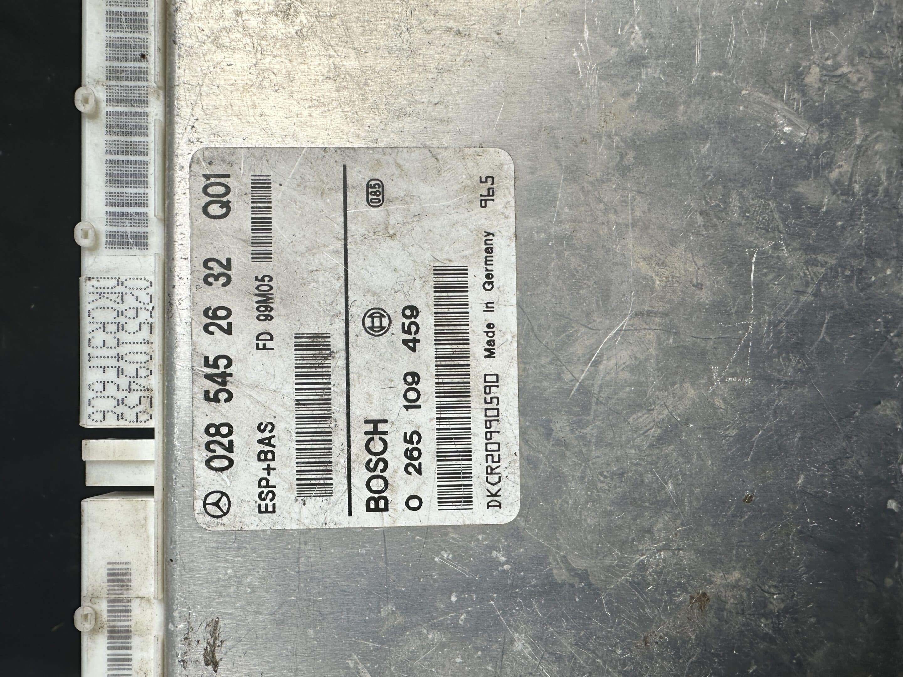 0285452632 Mercedes-Benz W168 ESP BAS ABS ECU Control Module 0265109459