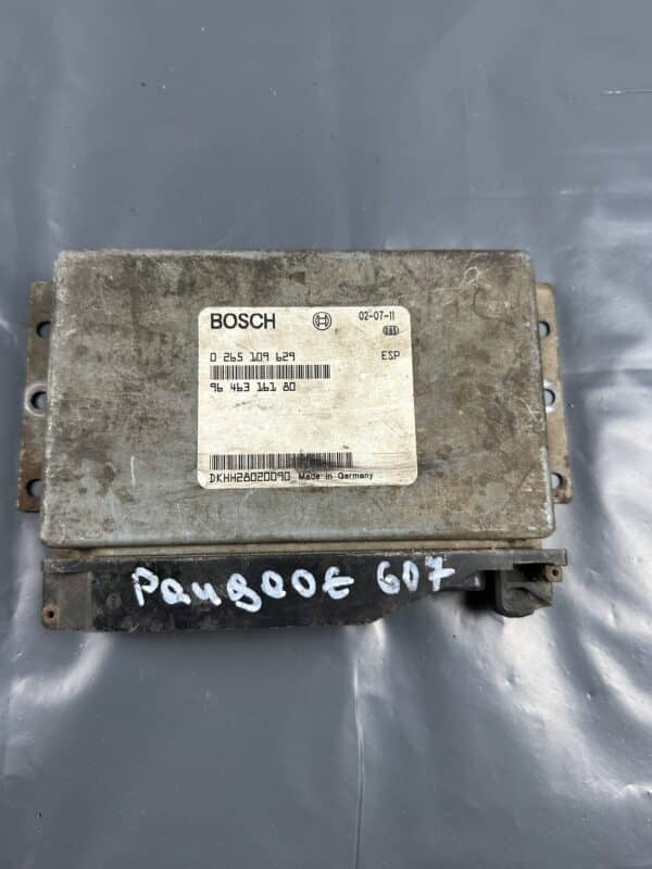 0265109629 Peugeot 607 ABS ESP ECU Control Module 9646316180