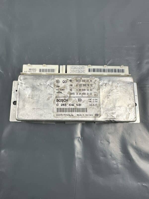 A2115404445 Mercedes-Benz W211 ESP ABS ECU Control Module 0265109531