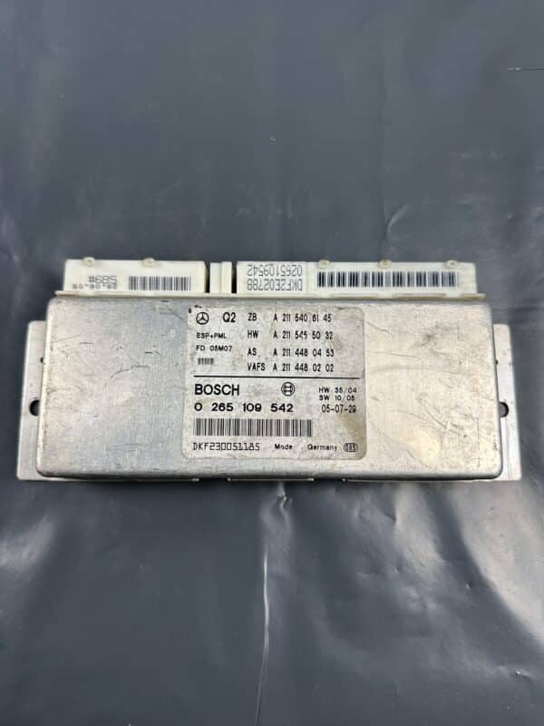 A2115406145 Mercedes-Benz W211 ESP ABS ECU Control Module 0265109542