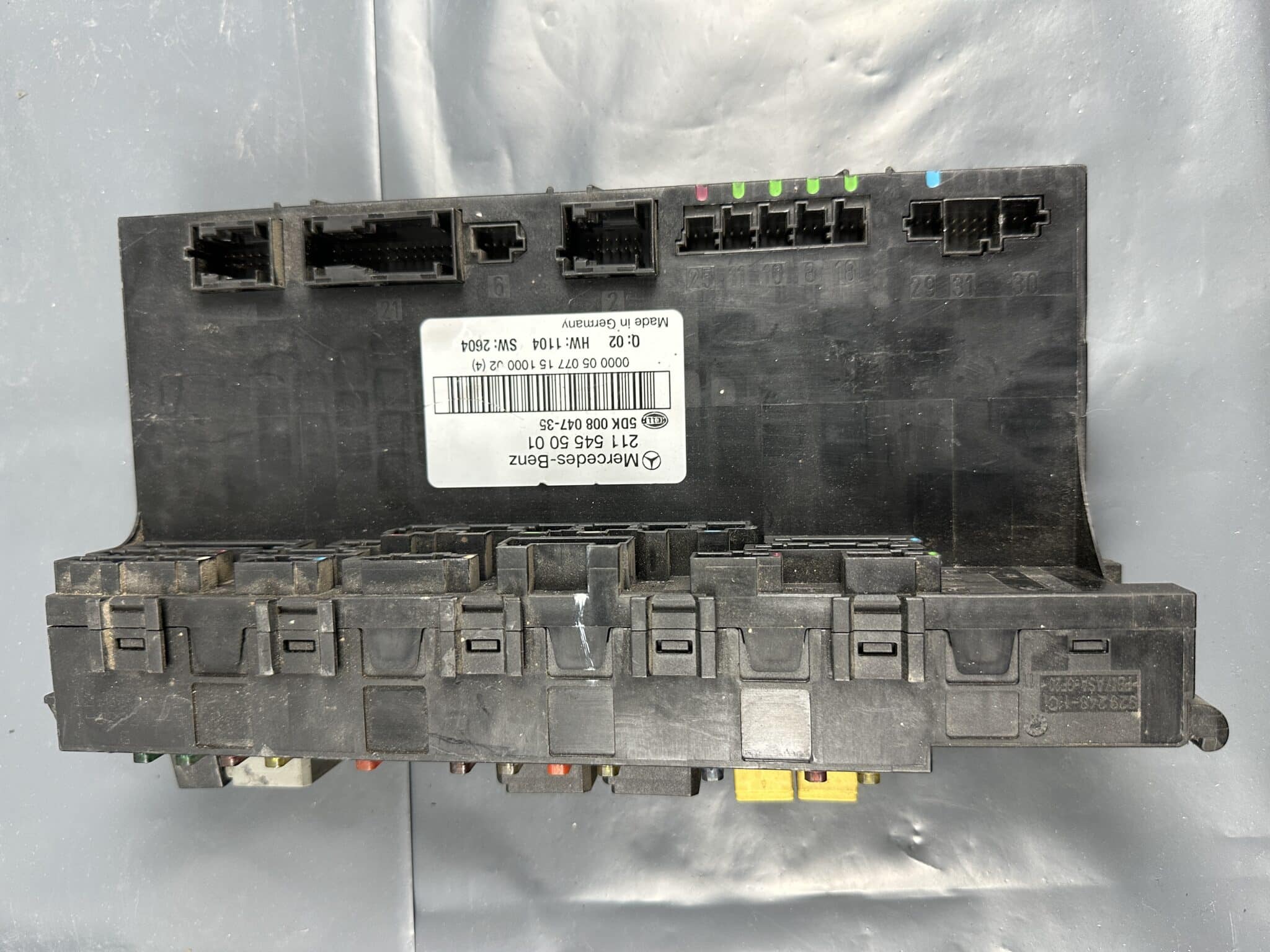 2115455001 Mercedes-Benz W211 SAM Control Module 5DK008047-35