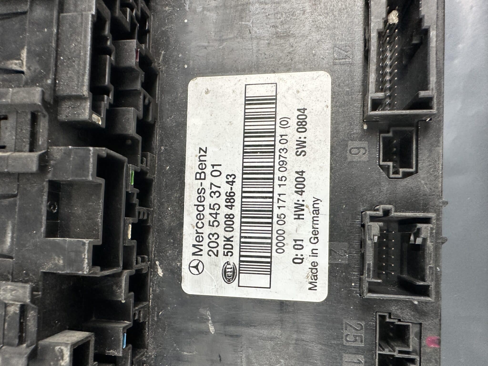 2035453701 Mercedes-Benz W203 SAM Control Module 5DK008486-43