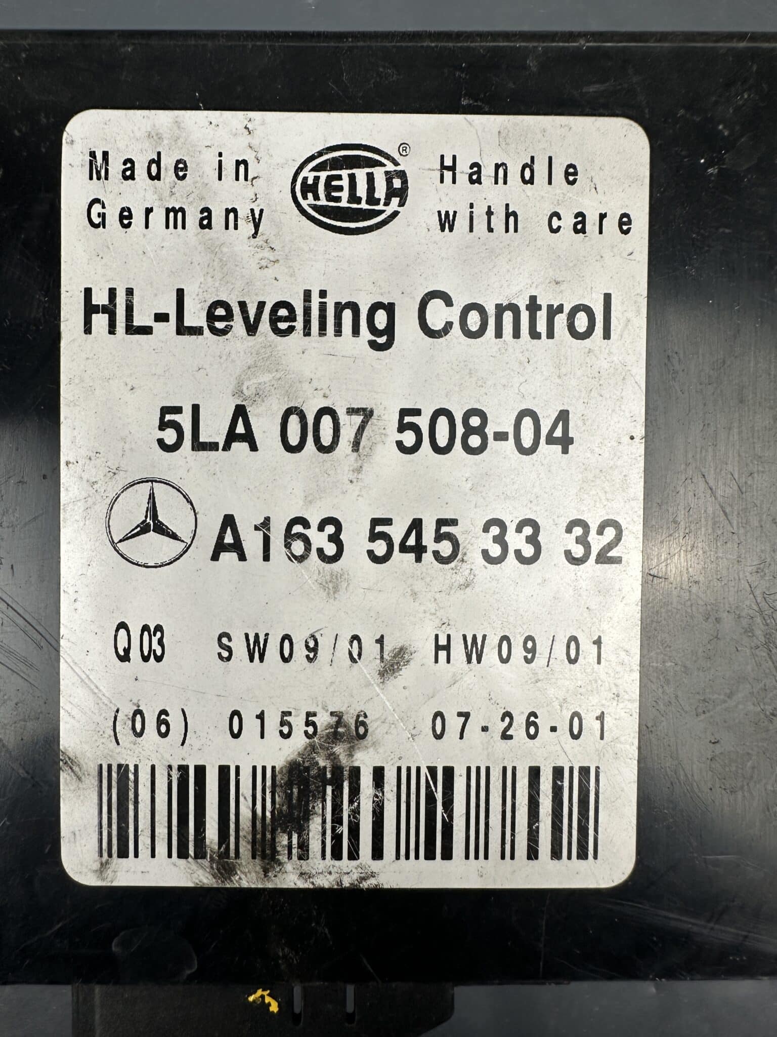 A1635453332 Mercedes-Benz W163 HL-Leveling Control 5LA007508-04