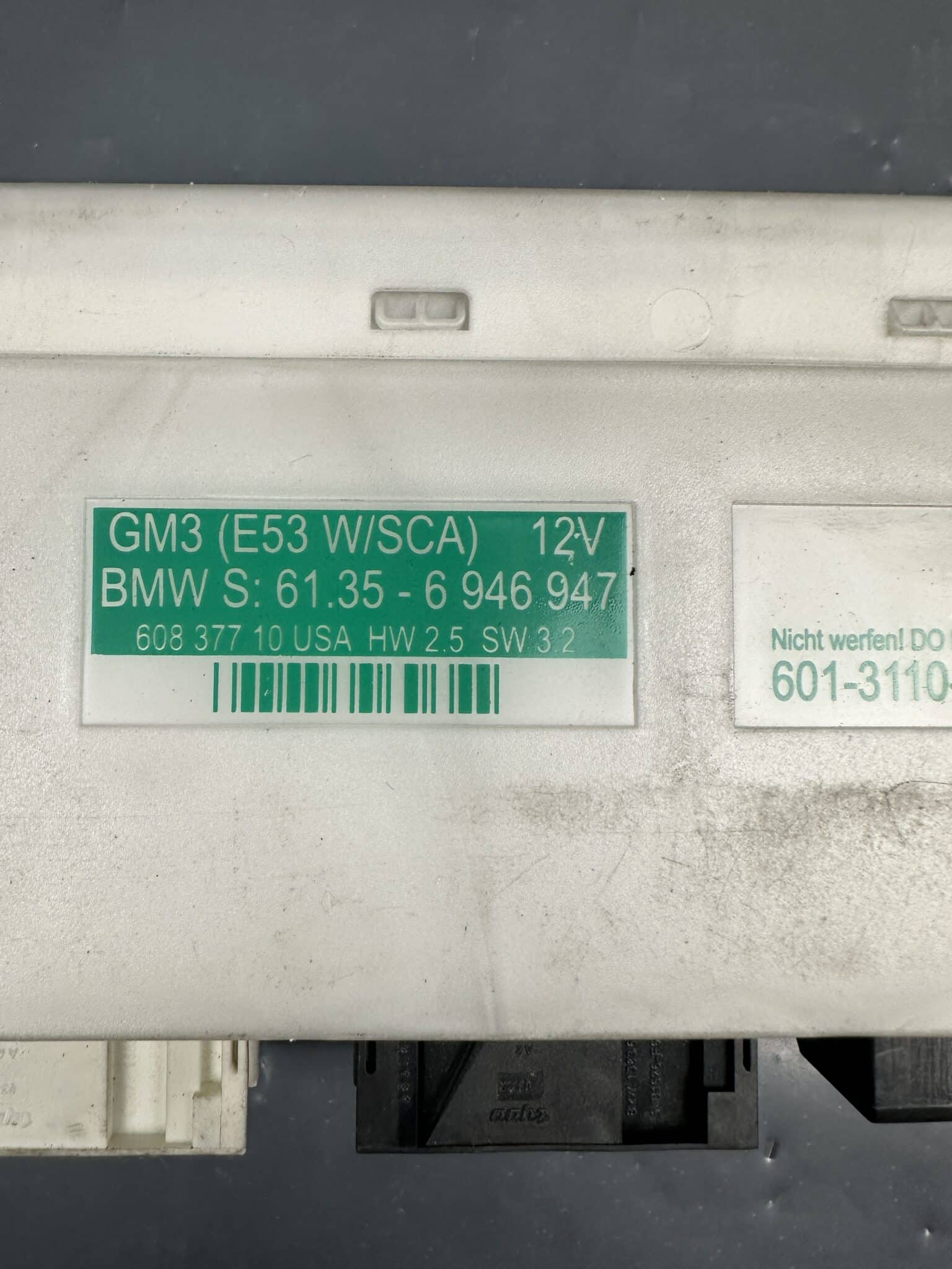 6946947 BMW E53 Comfort Control Module