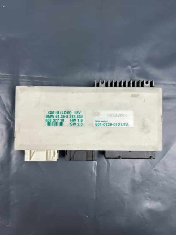 8378634 BMW E39 Body / Comfort Control Module 601-0729-012 UTA