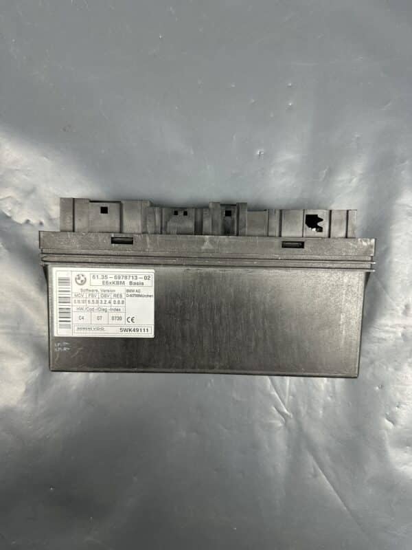 6978713-02 BMW E60 E61 Body Control Module KBM LOW / Comfort Module