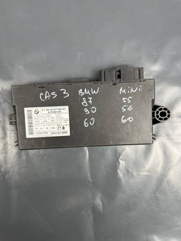 9147195-01 BMW Е87 Е90 Е60 CAS3 Control Module