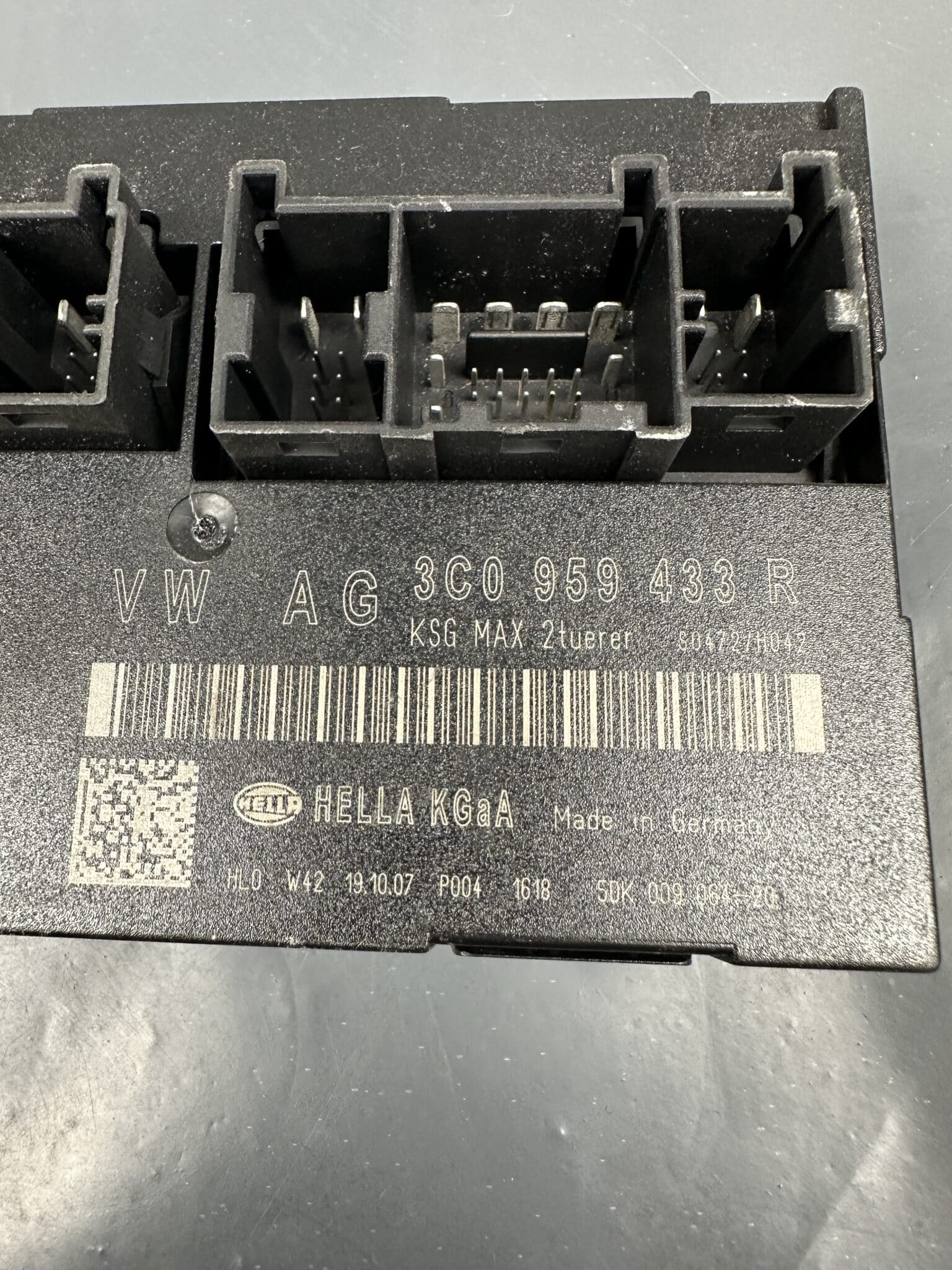 3C0959433R Volkswagen Passat B6 Comfort Control Unit Module