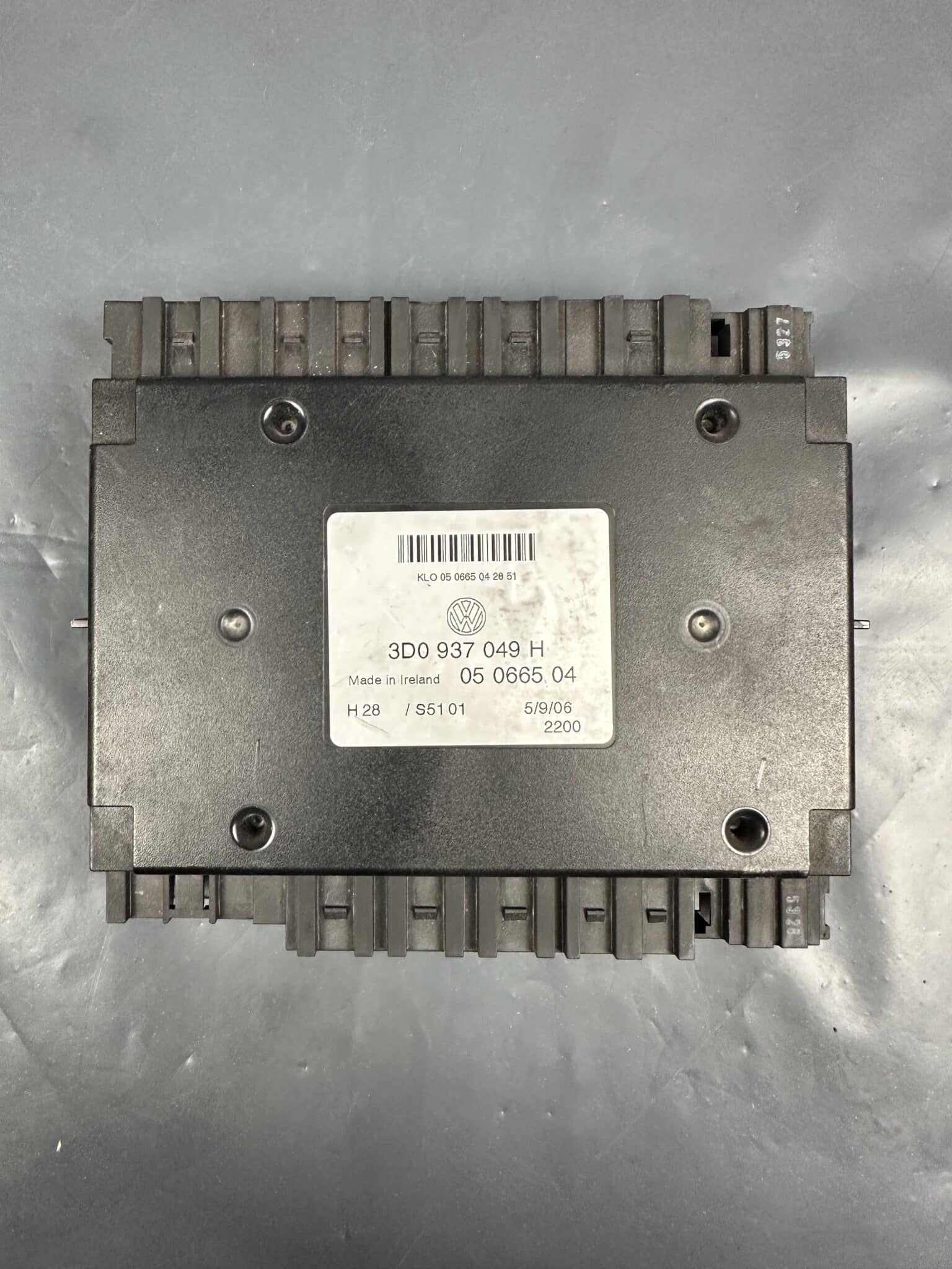 3D0937049H VW Phaeton / Bentley Continental GT BCM Module