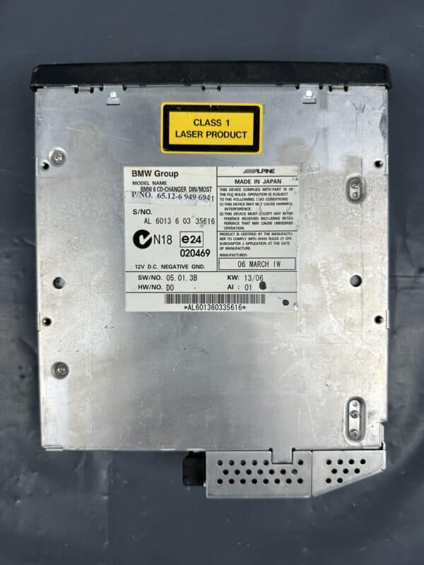 6949694 ALPINE BMW E60 E61 CD Changer