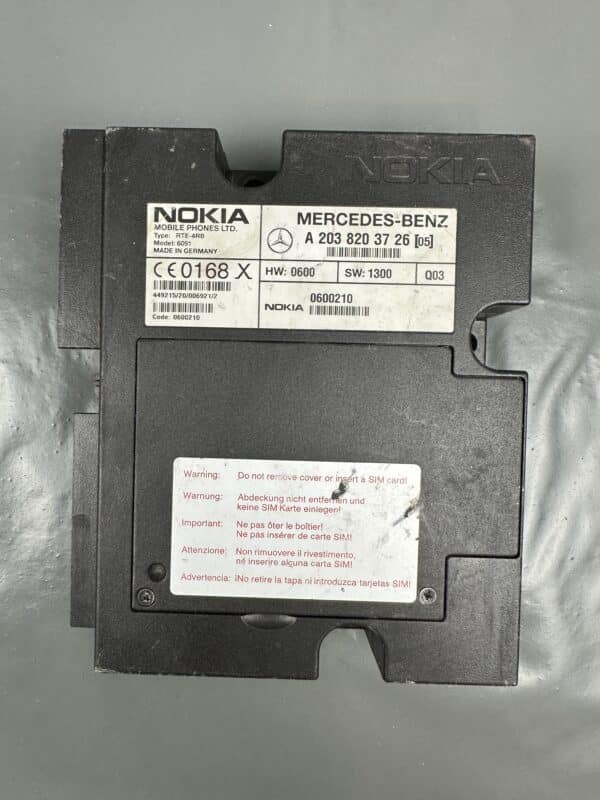 A2038203726 Mercedes-Benz W203 Phone Module