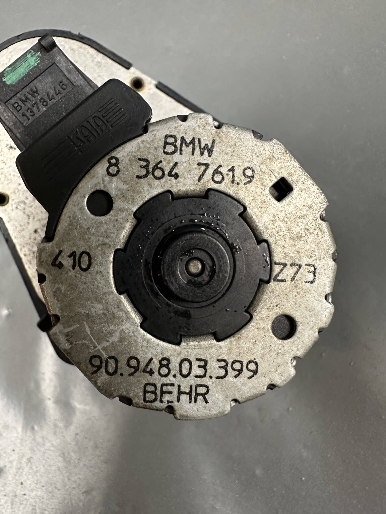 8364761.9 BMW HVAC Flap Actuator Air Distribution Motor