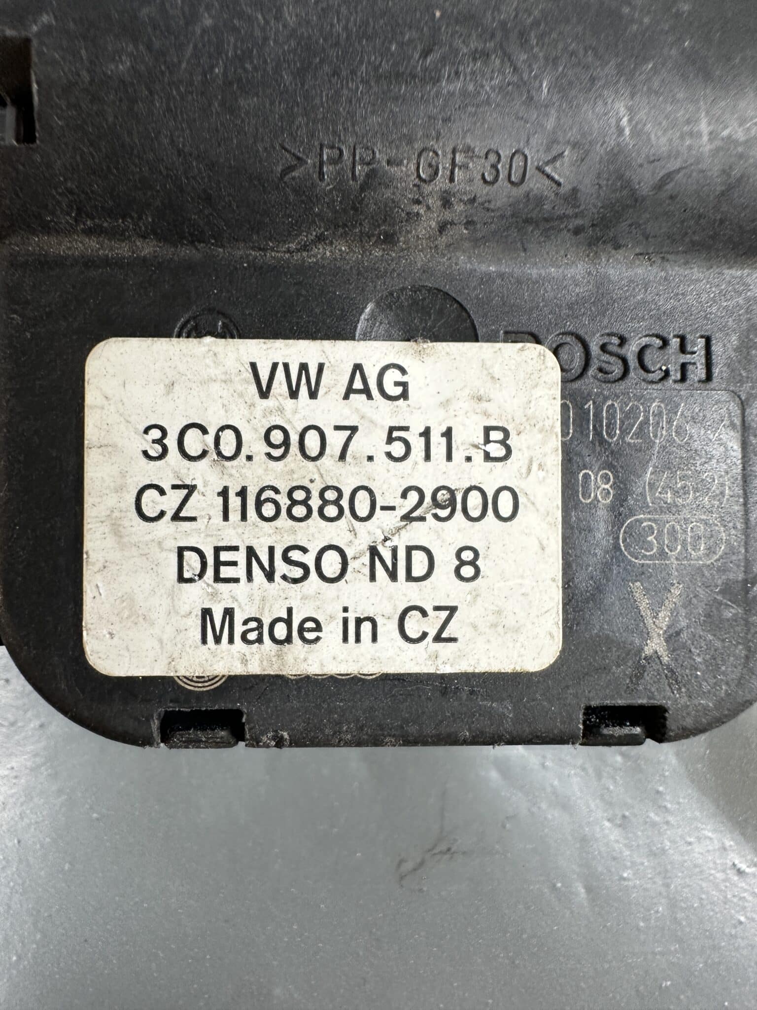 3C0907511.B / CZ116880-2900 Volkswagen HVAC Flap Actuator Air Distribution Motor