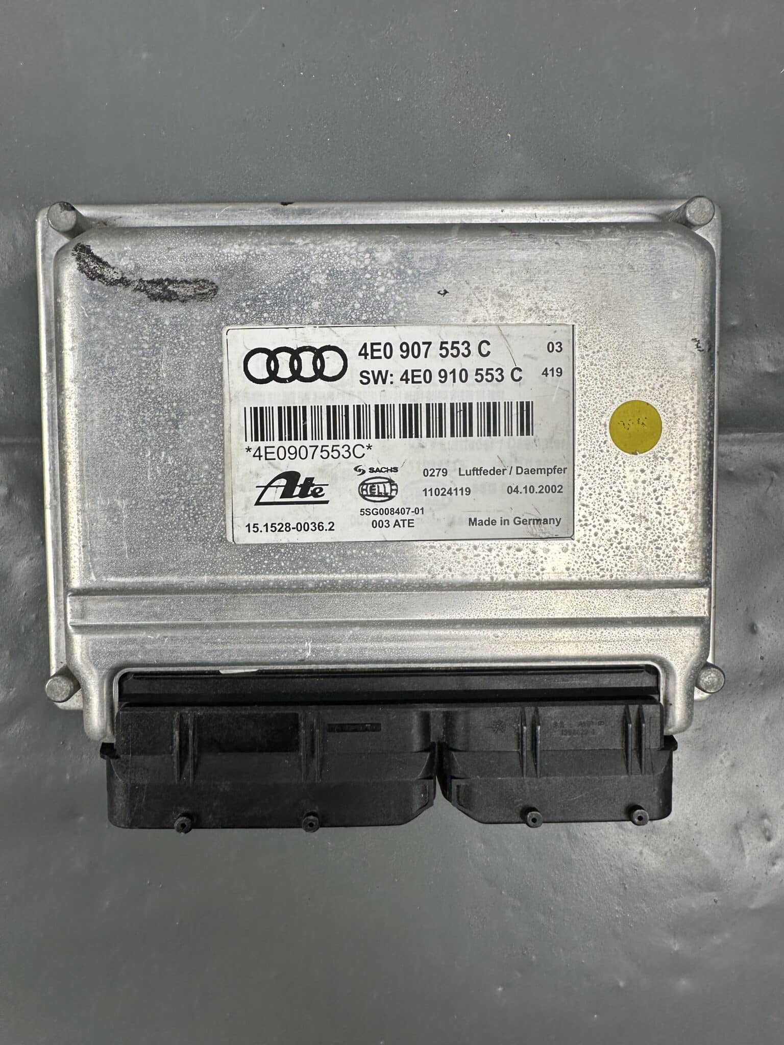 4E0907553C / 4E0910553C Audi A8 S8 D3 4E Air Suspension Control Module Hella ATE Sachs