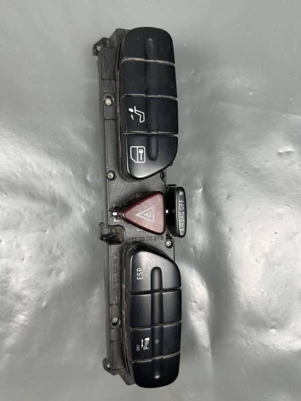 A2038214758 / 2038214758 Mercedes W203 C209 Hazard Central Switch Panel