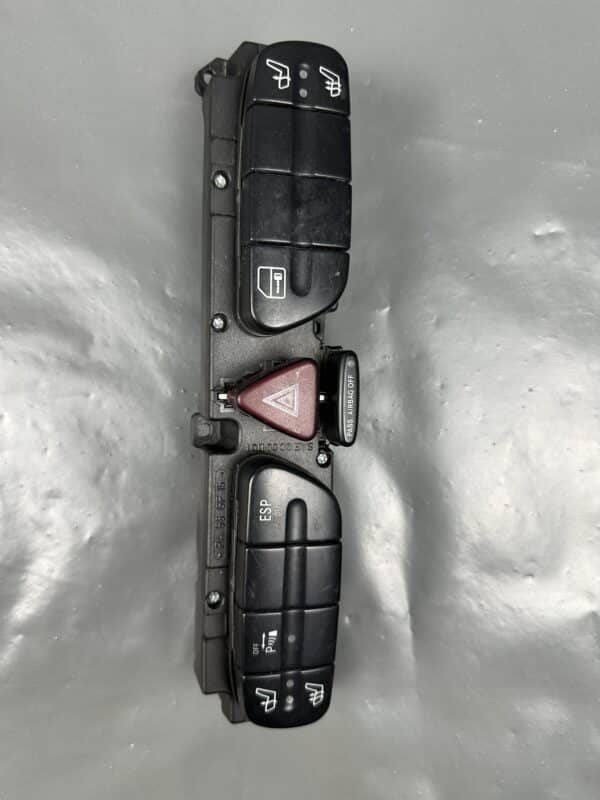 A2038218579 / 2038218579 Mercedes W203 CL203 Heated Seat Parktronic Central Switch Panel