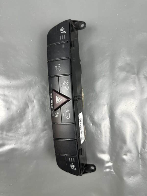 A1648707510 / 1648707510 Mercedes W164 X164 ML GL Heated Seat ESP Hazard Central Switch Panel
