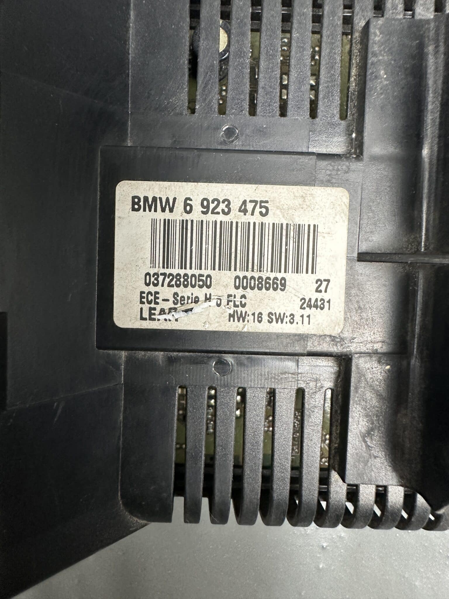6923475 / 037288050 BMW E46 LEAR Light Control Headlight Switch Module
