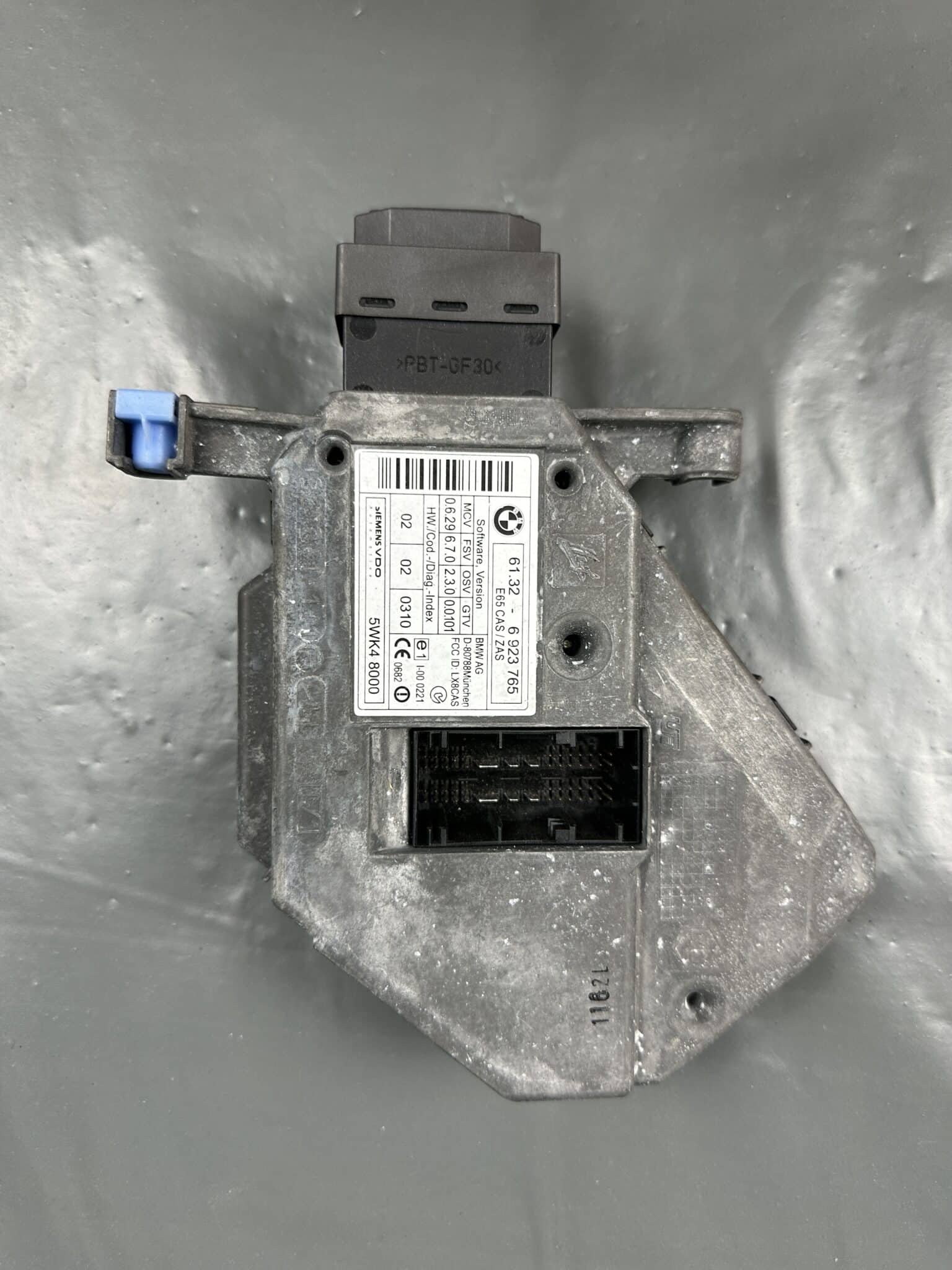 61326923765 / 5WK48000 BMW E65 E66 E67 CAS ZAS Immobilizer Module – OEM Used & Tested