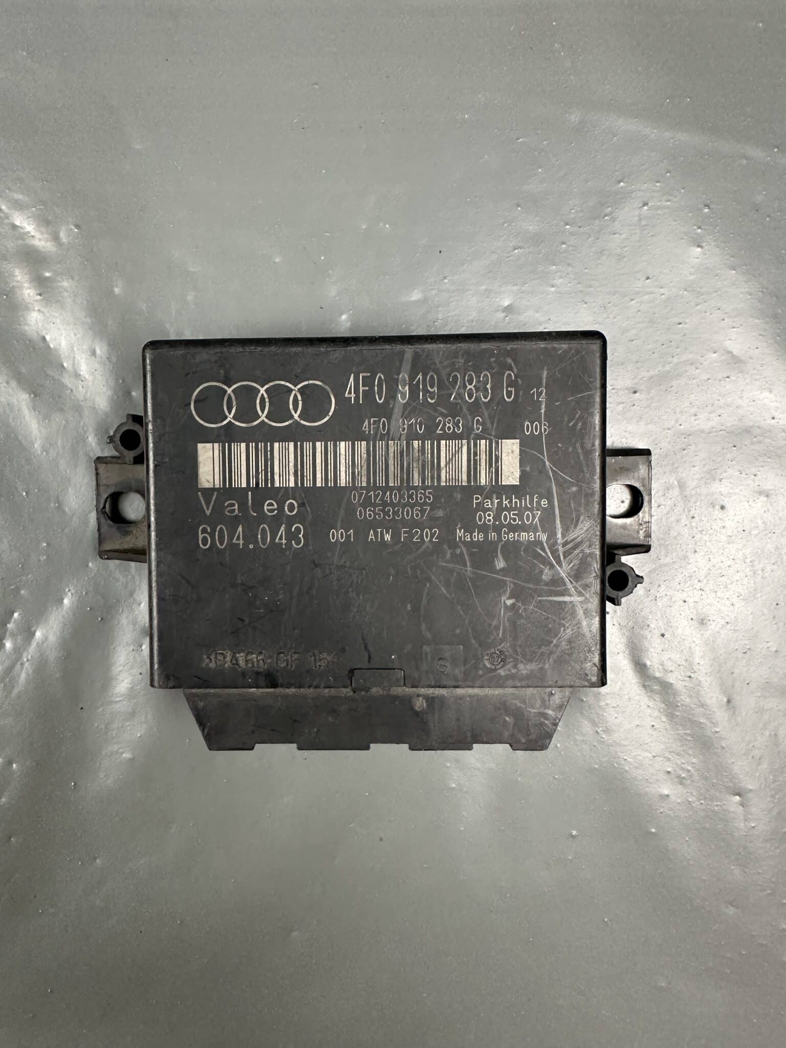 4F0919283G / 604043 Audi A6 C6 4F Q7 4L PDC Parking Control Module – OEM Used & Tested