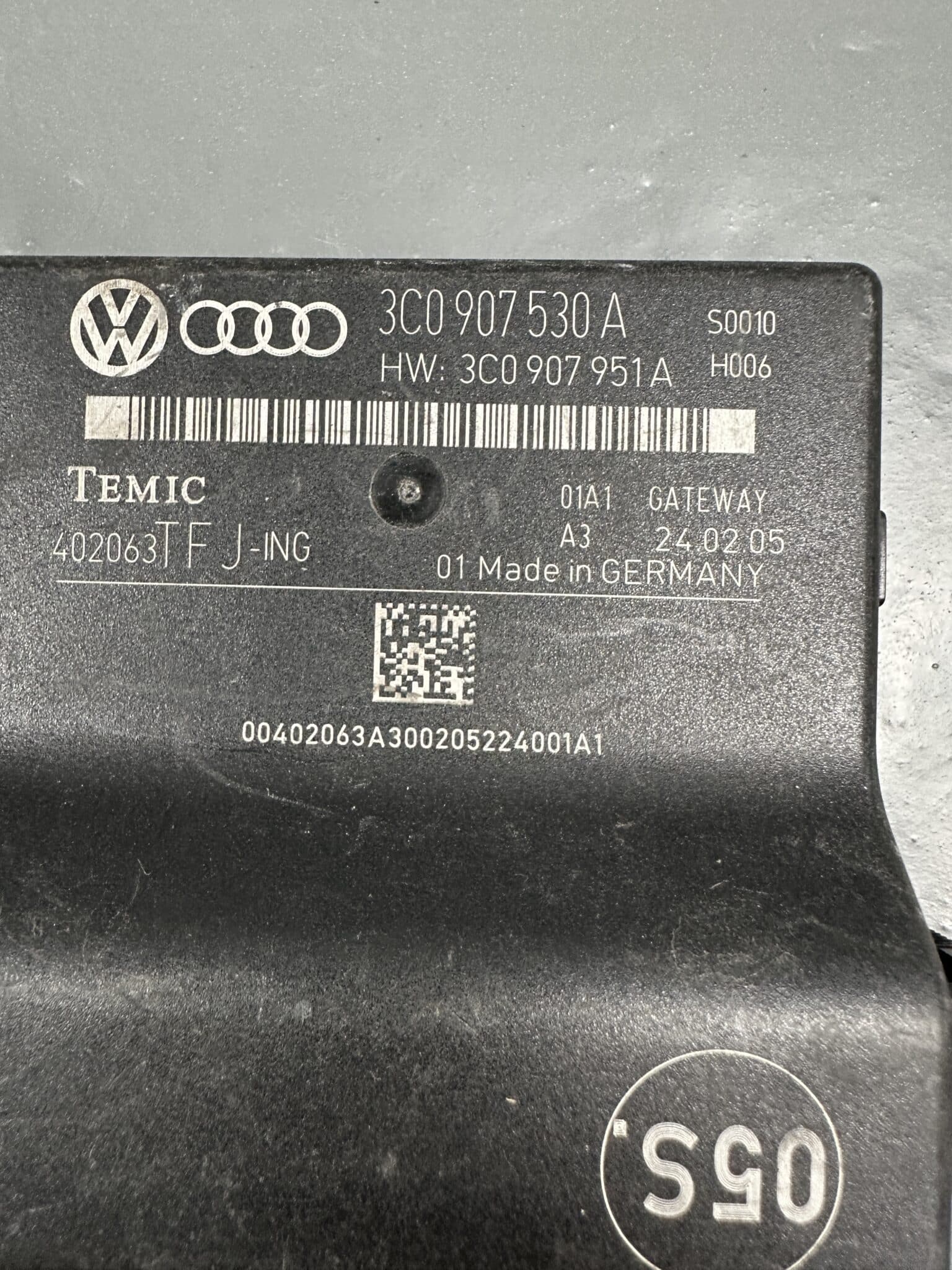 3C0907530A / 402063 VW Passat B6 3C CAN Bus Gateway Control Module – OEM Used & Tested