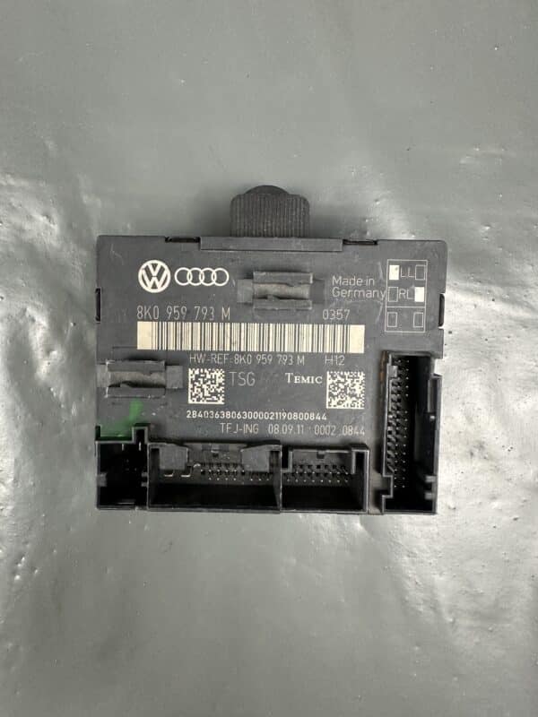 8K0959793M Audi A4 B8 A5 8T Q5 8R Front Left Door Control Module – OEM Used & Tested