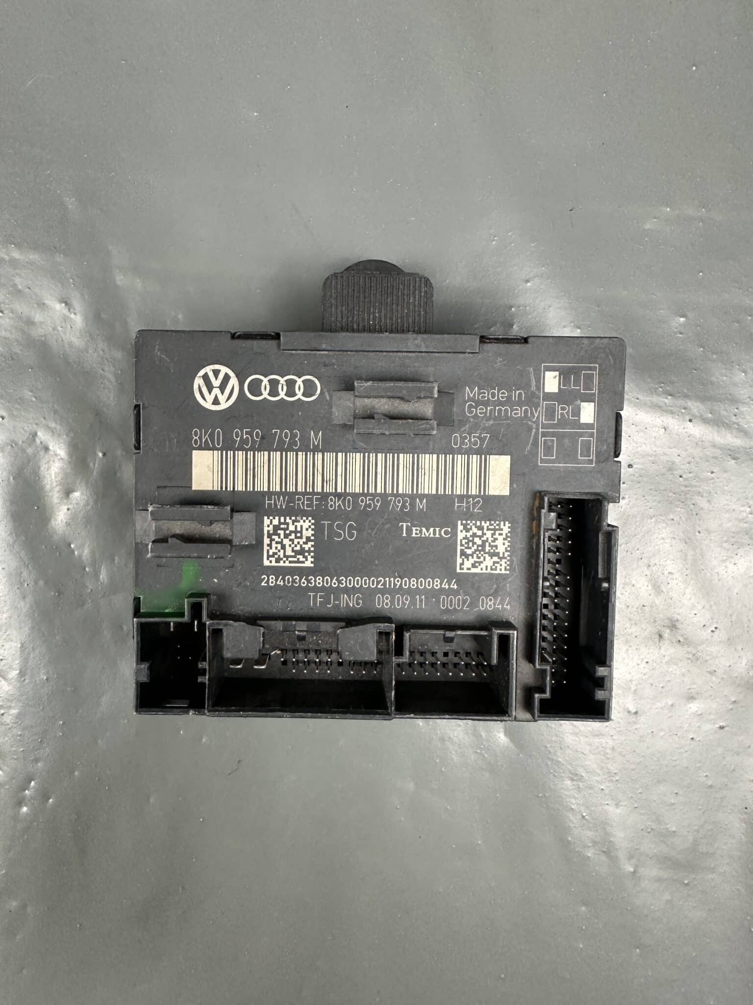 8K0959793M Audi A4 B8 A5 8T Q5 8R блок управления передней левой двери — оригинал, б/у, проверено